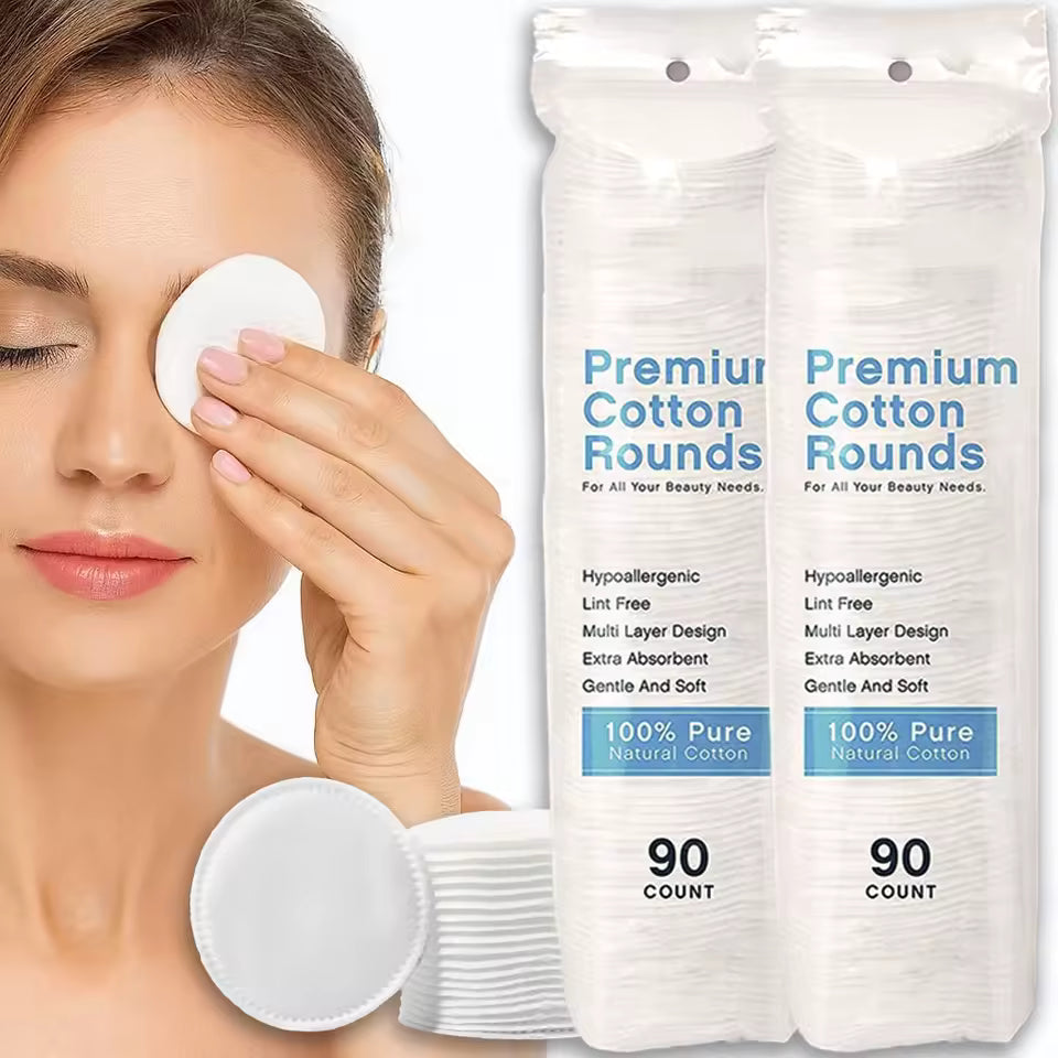 OEM Biodegradable Hypoallergenic Cotton Rounds | Little Cotton - Little Cotton | Disposable Cotton Products Manufacturer & Wholesale