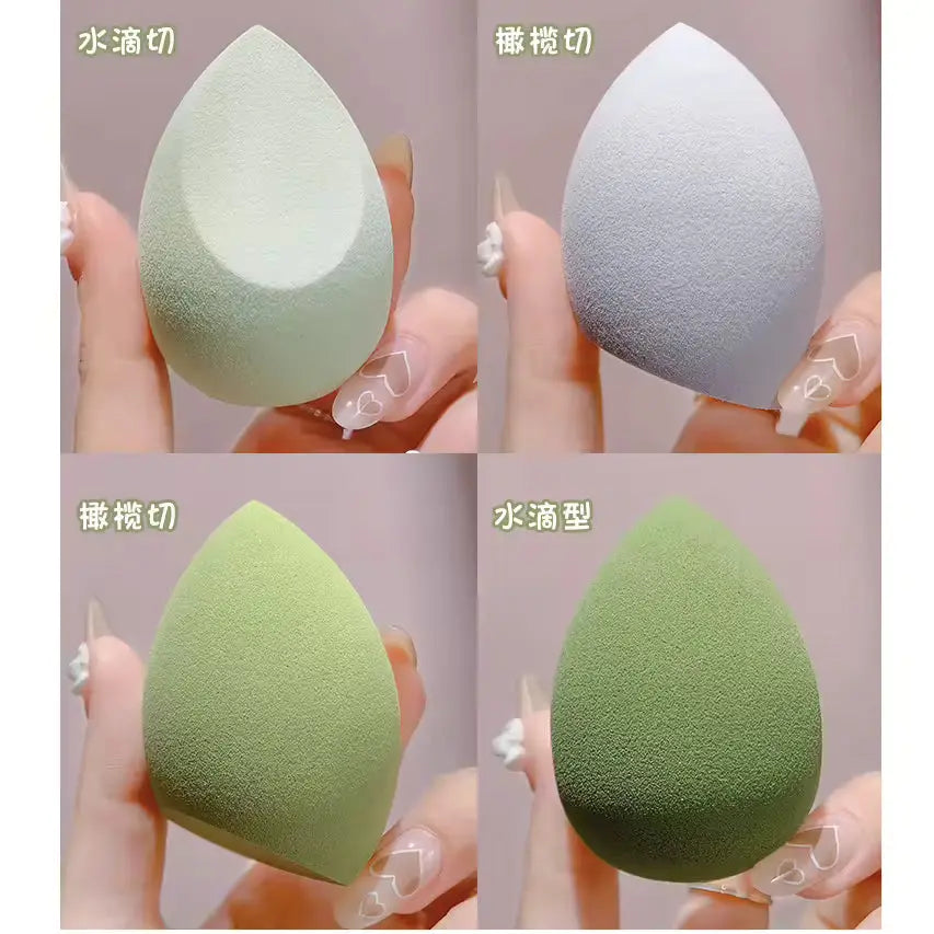 OEM 4Pcs Latex-Free Makeup Sponge Set | Teardrop Blender | Little Cotton Little Cotton | Disposable Cotton Products Manufacturer & Wholesale