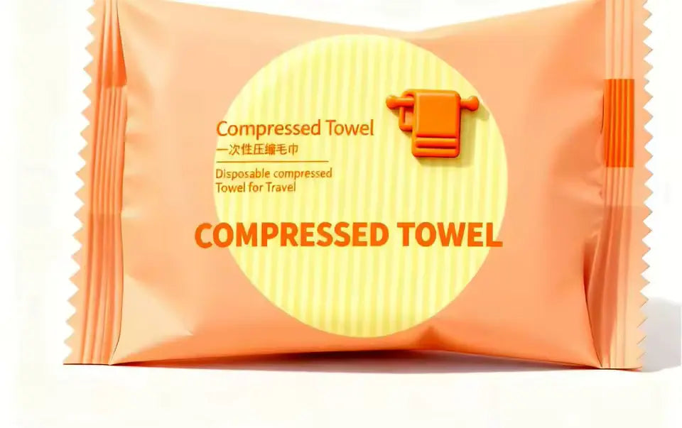 OEM Aviation Compressed Towel Tablets 28x50cm | Little Cotton Little Cotton