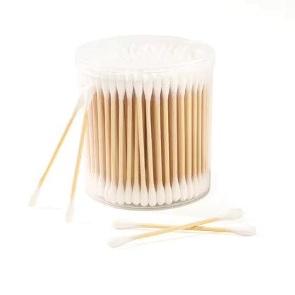 OEM Biodegradable Bamboo Cotton Buds 200pcs | Little Cotton