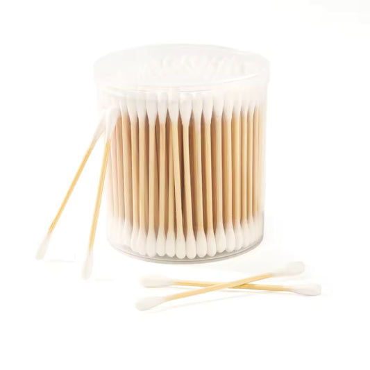 OEM Biodegradable Bamboo Cotton Buds 200pcs | Little Cotton