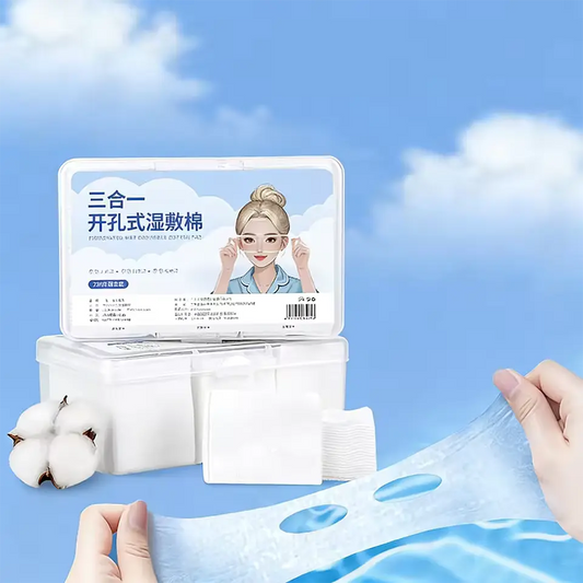 OEM Stretchable Wet Compress Cotton Pads | Little Cotton Little Cotton