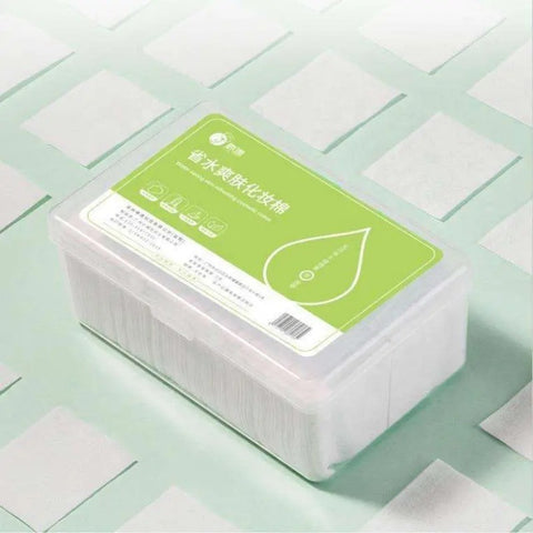 40GSM Plain Surface Cotton Squares – Economical Thin Makeup Pads – Soft & Absorbent Bulk Value Pack (Nail & Facial)