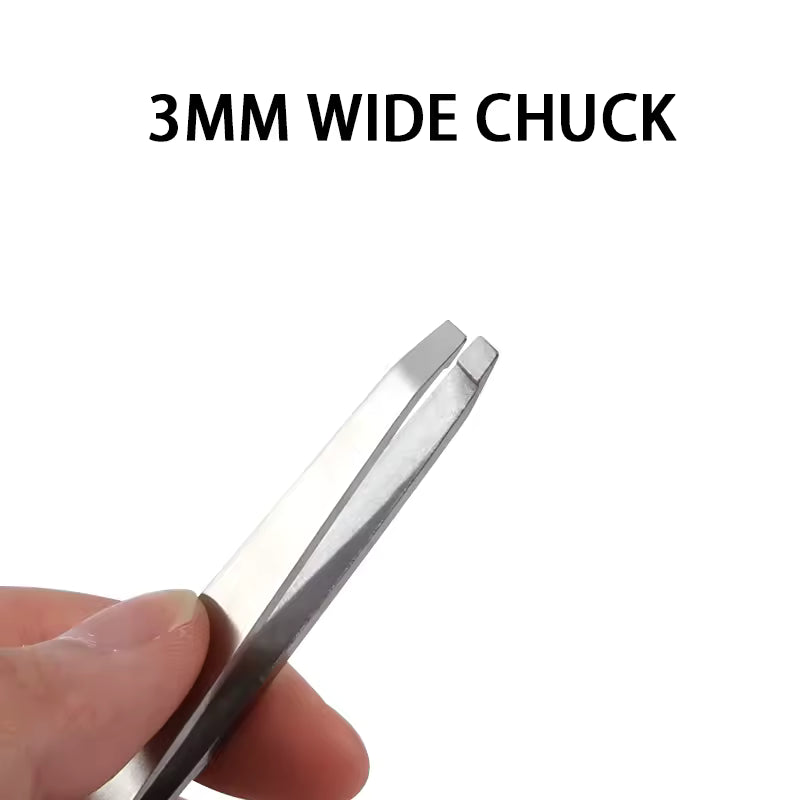 OEM Professional Slanted Eyebrow Tweezers | 430 Stainless Steel | Little Cotton