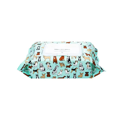 OEM Organic Pet Dog Wet Wipes | 100pcs Bulk Pack | Little Cotton Little Cotton