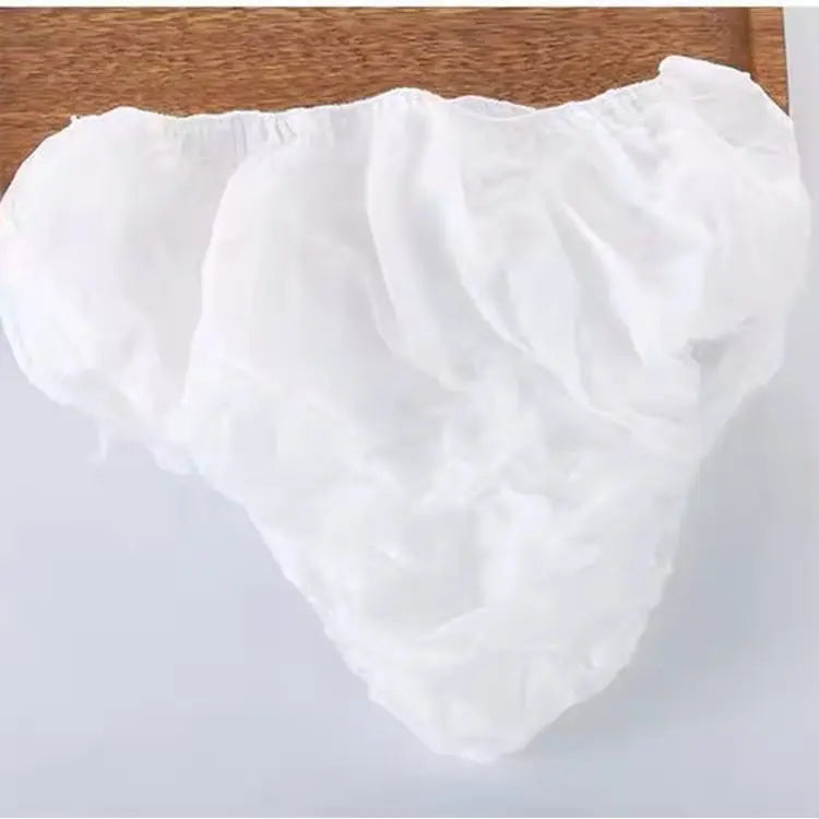 OEM Disposable Women Panties | 50pcs Bulk Spa Underwear Little Cotton