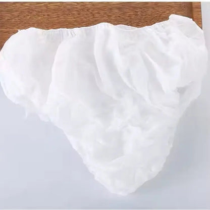 OEM Disposable Women Panties | 50pcs Bulk Spa Underwear Little Cotton