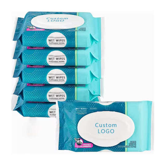 OEM Flushable Wet Toilet Wipes & Baby Wipes | Little Cotton
