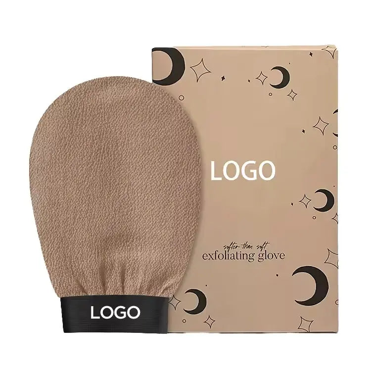 OEM Korean Exfoliating Bath Glove | 100% Viscose Scrub Mitt | Little Cotton Little Cotton | Disposable Cotton Products Manufacturer & Wholesale
