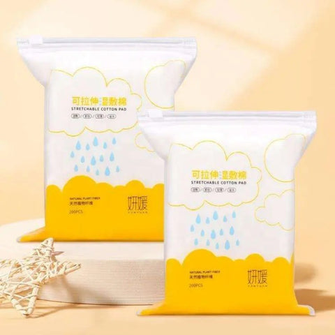 150GSM Dual-Sided Cotton Makeup Pads - Wholesale