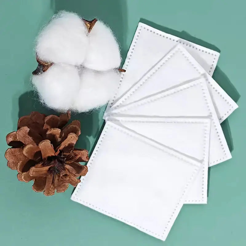 OEM 180gsm 3-Layer Organic Cotton Makeup Remover Pads | Little Cotton Little Cotton