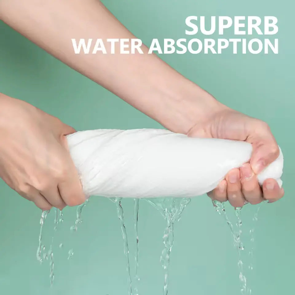 OEM 30x60cm Compressed Towels in Tube | Little Cotton Little Cotton