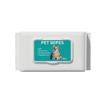 OEM Bulk pH Balanced Pet Wipes for Dogs & Cats | Little Cotton Little Cotton