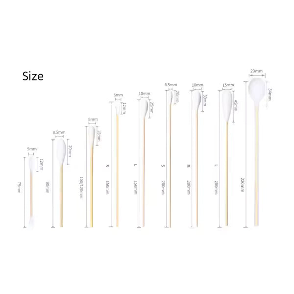 OEM Thin Cotton Swabs | Double Head Ear Buds & Q-Tips Factory