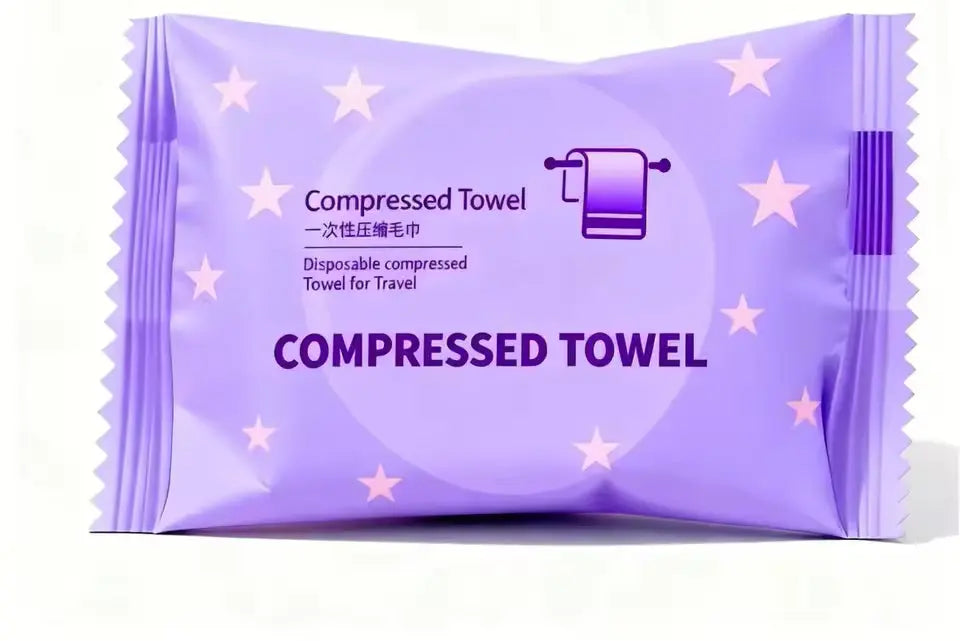 OEM Aviation Compressed Towel Tablets 28x50cm | Little Cotton Little Cotton