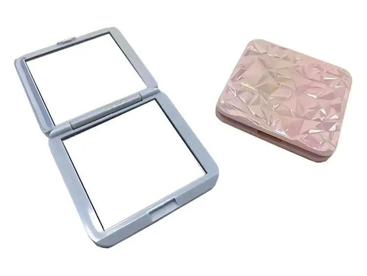 OEM Colorful Diamond Double-Sided Pocket Mirror | Little Cotton Little Cotton | Disposable Cotton Products Manufacturer & Wholesale