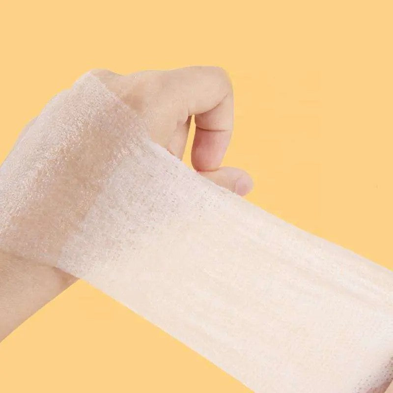 Cost-effective 33GSM dual-sided cotton makeup pads for daily use, mass-produced by Little Cotton OEM partner.