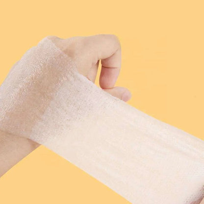 Cost-effective 33GSM dual-sided cotton makeup pads for daily use, mass-produced by Little Cotton OEM partner.