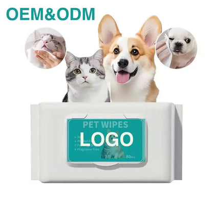 OEM Bulk pH Balanced Pet Wipes for Dogs & Cats | Little Cotton Little Cotton
