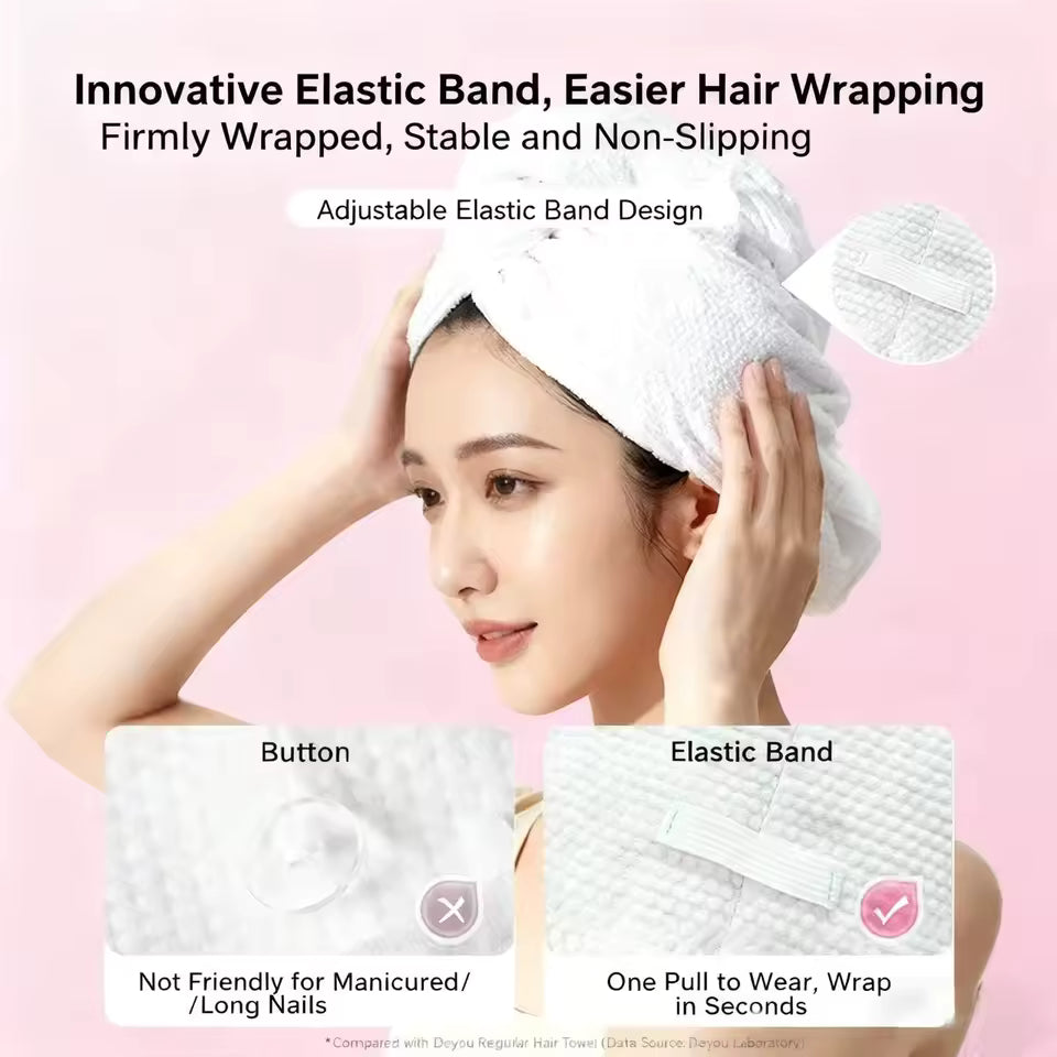 Wholesale Disposable Absorbent Hair Drying Cap | Spa & Hotel Amenities | Little Cotton Little Cotton | Disposable Cotton Products Manufacturer & Wholesale