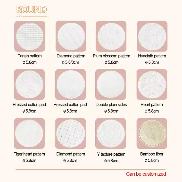 OEM 180GSM Biodegradable Cotton Pads | Little Cotton Retail Packs Little Cotton
