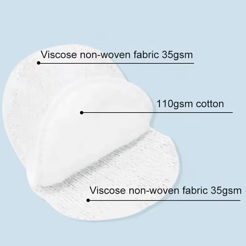OEM Biodegradable Cotton Facial Pads Wholesale | Little Cotton