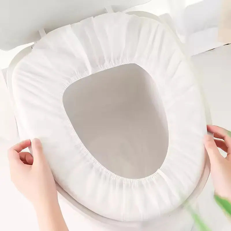 OEM Full-Wrap Waterproof Toilet Seat Covers | Little Cotton Little Cotton