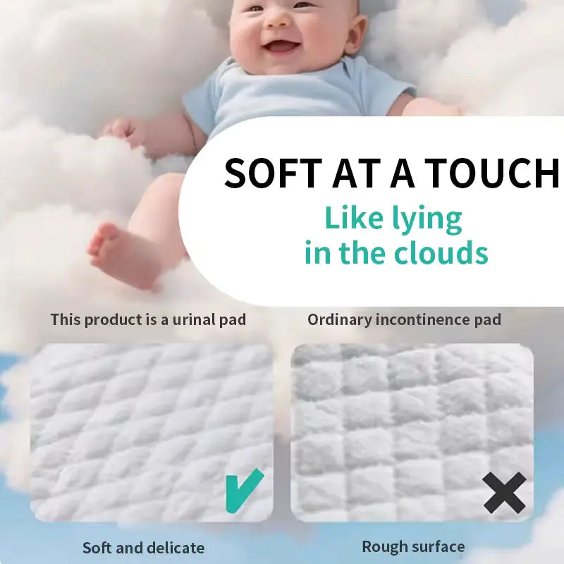 OEM 6-Ply Disposable Baby Nursing Underpads (60x90cm) | Little Cotton Little Cotton