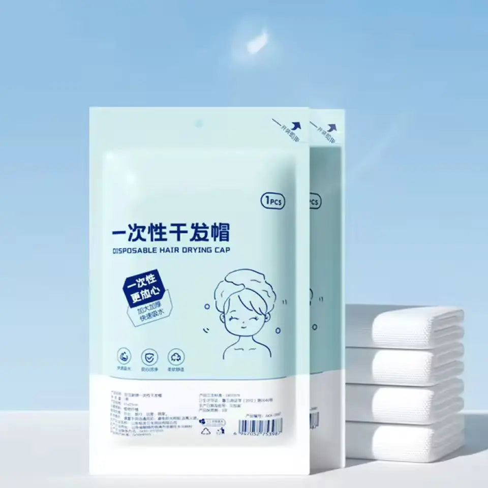 Wholesale Disposable Non-Woven Hair Drying Caps | Little Cotton Little Cotton