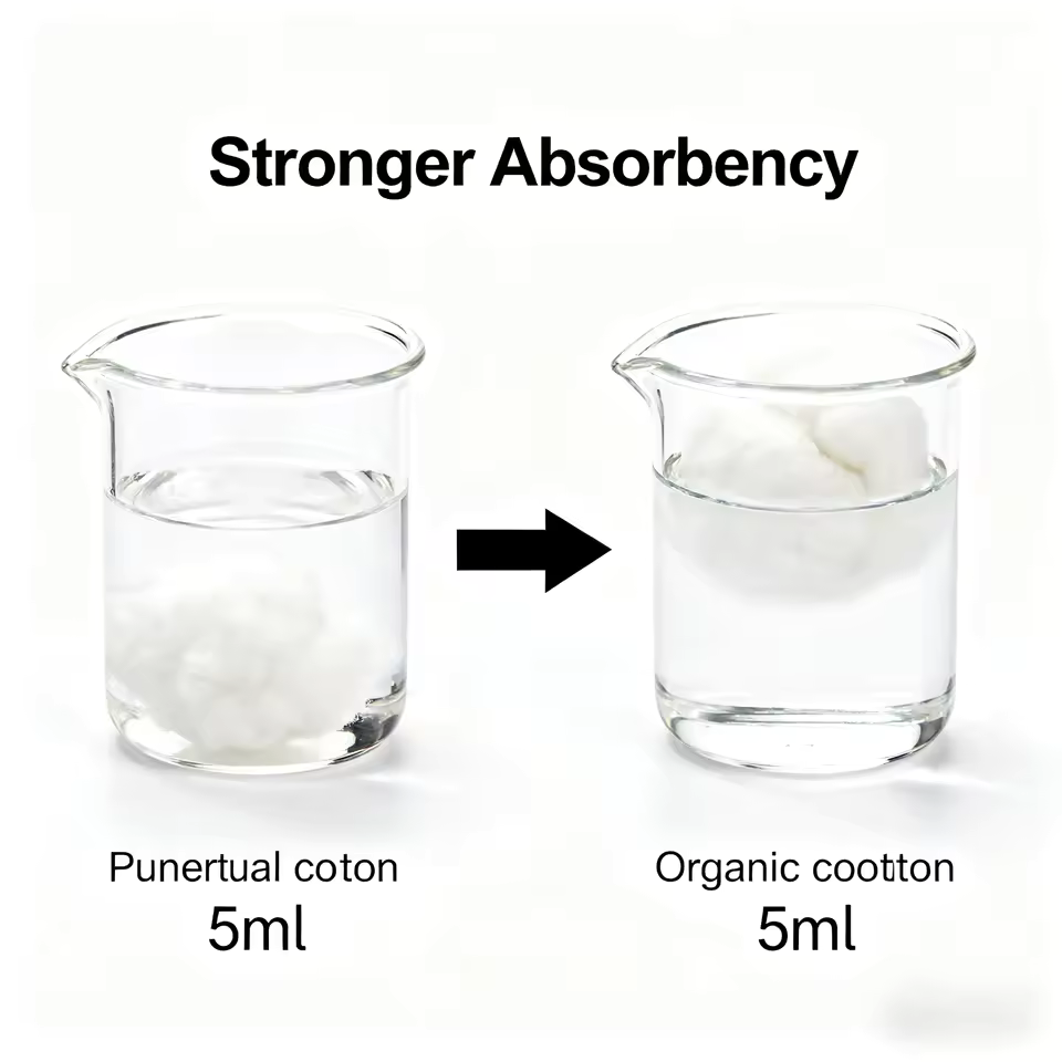 OEM 0.3g Organic Cotton Balls | 100pcs Boxed | Little Cotton Little Cotton | Disposable Cotton Products Manufacturer & Wholesale