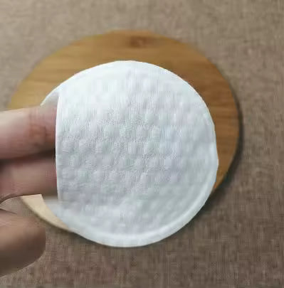 OEM Pocket Type 100 Percent Cotton Makeup Pads | Little Cotton