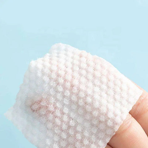 600pcs Mega Box Pearl Pattern Cotton Pads (60GSM) – Lint-Free Spunlace Makeup Wipes – Bulk Family Pack / Salon Supply