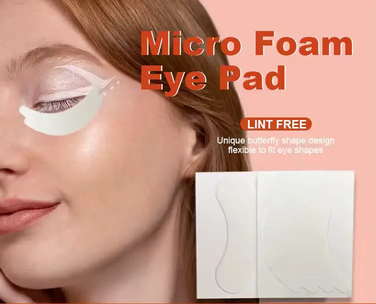 OEM Private Label Micro Foam Eye Pads for Lash Extensions | Little Cotton Little Cotton