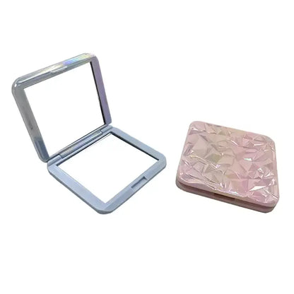 OEM Colorful Diamond Double-Sided Pocket Mirror | Little Cotton Little Cotton | Disposable Cotton Products Manufacturer & Wholesale