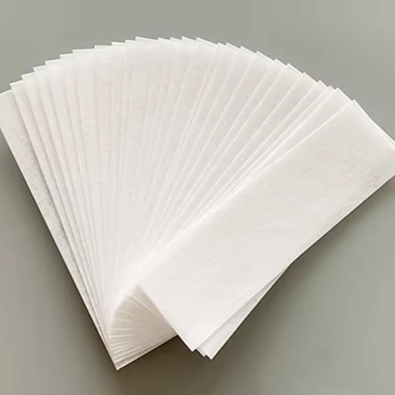 Professional Spunlace Hair Removal Wax Strips | 7x20cm Disposable | Little Cotton