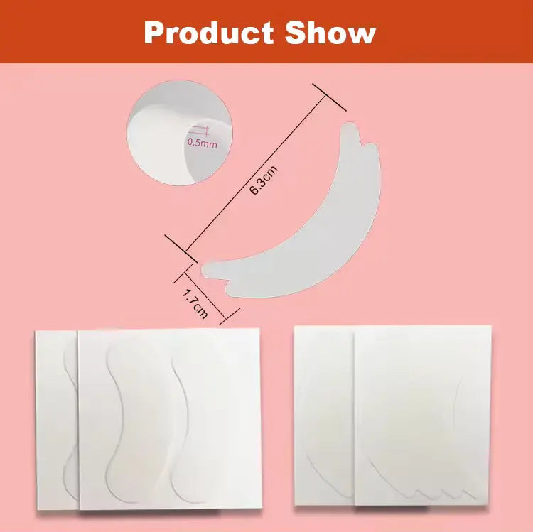OEM Private Label Micro Foam Eye Pads for Lash Extensions | Little Cotton Little Cotton
