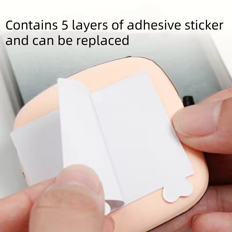 OEM 100 Sheets Oil Blotting Paper Compact | Mirror & Puff | Little Cotton