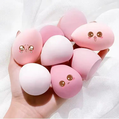 OEM 4Pcs Latex-Free Makeup Sponge Set | Teardrop Blender | Little Cotton Little Cotton | Disposable Cotton Products Manufacturer & Wholesale