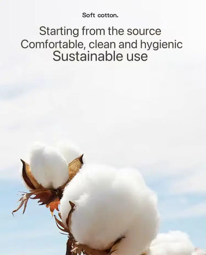 OEM Disposable Wet/Dry Cotton Facial Cleaning Towels | Little Cotton Little Cotton