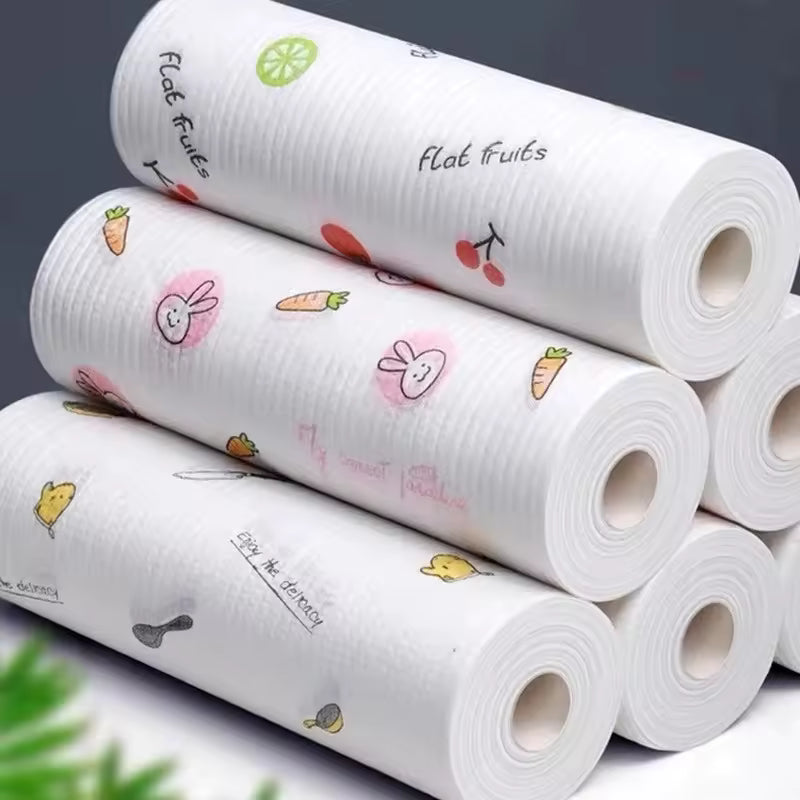 OEM Reusable Mix Wood Pulp Lazy Rags | Absorbent Kitchen Dishcloths | Little Cotton Little Cotton | Disposable Cotton Products Manufacturer & Wholesale