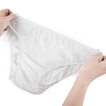 OEM 5-Pack Disposable Cotton Men's Briefs | Little Cotton Travel Essentials Little Cotton