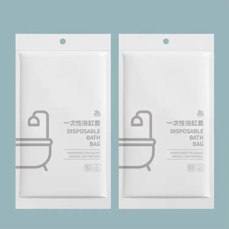 Wholesale Large Disposable PE Bath Bags for Hotel & Spa | Little Cotton Little Cotton