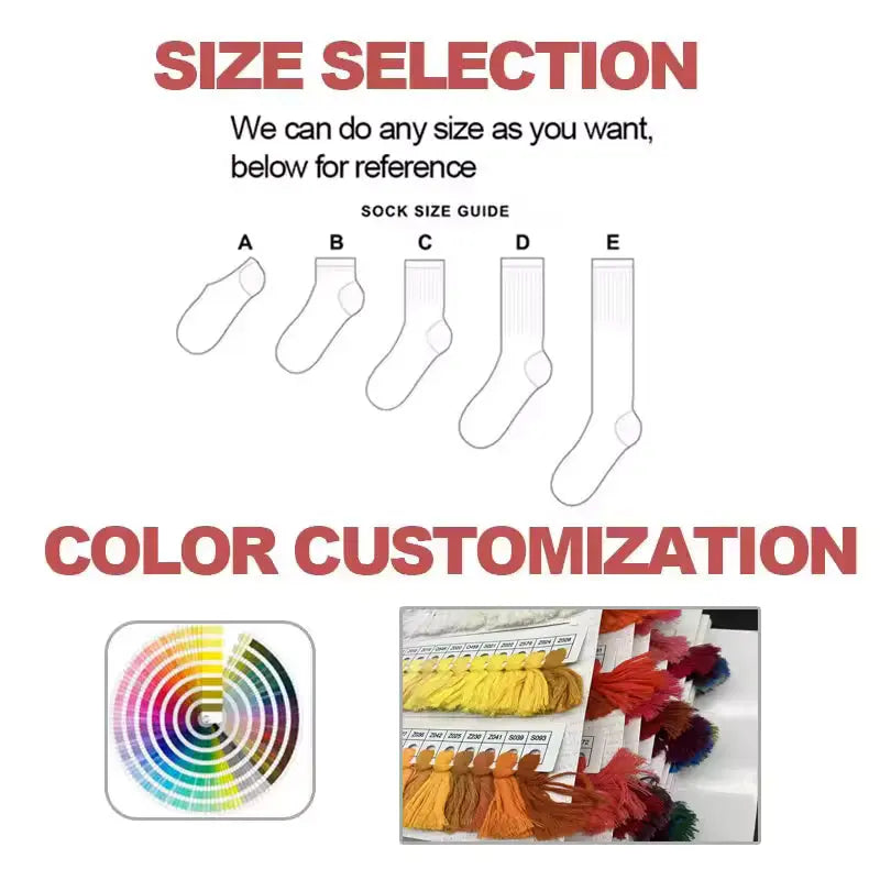 OEM Custom Terry Crew Travel & Disposable Socks | Little Cotton Little Cotton