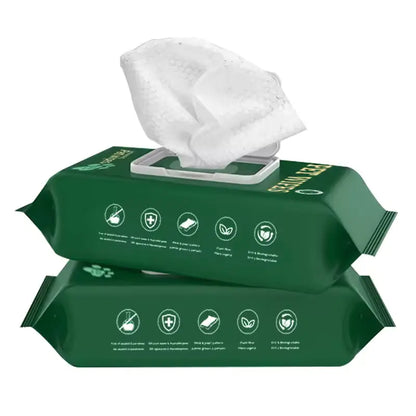 OEM 20x20cm Eco-Friendly Pet Wipes | Cat Tear Stain & Dog Ear Cleaner Little Cotton