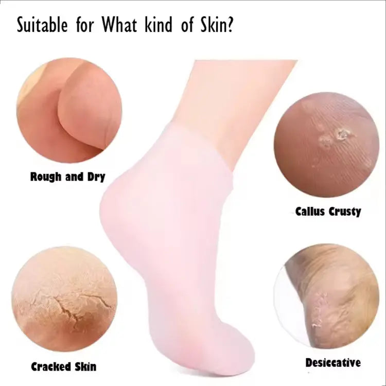 OEM Silicone Foot Spa Gel Socks Private Label | Little Cotton Little Cotton