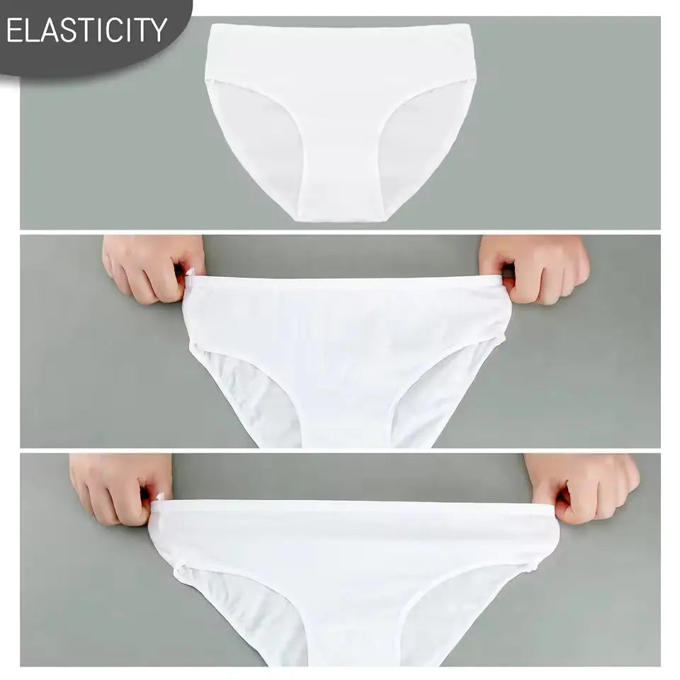 OEM Women's Low-Rise Disposable Panties | Little Cotton Hipster Underwear Little Cotton