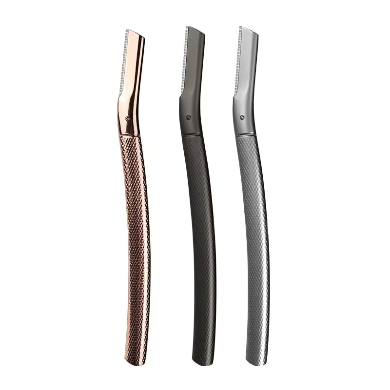 OEM Zinc Alloy Dermaplaning Razor | Professional Eyebrow Trimmer | Little Cotton - Little Cotton | Disposable Cotton Products Manufacturer & Wholesale