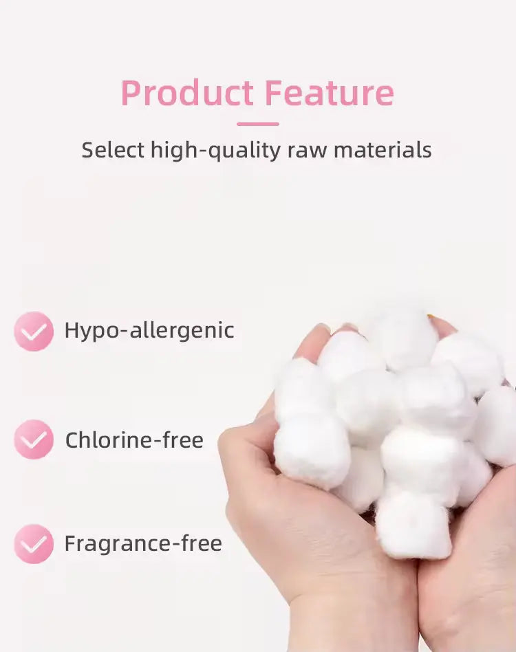 OEM 0.5g Colorful Pure Cotton Balls | Little Cotton Wholesale Little Cotton