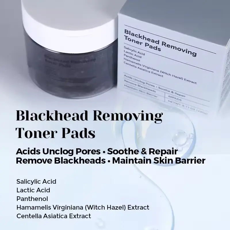 OEM Lactic Acid Blackhead Removal Pads | Panthenol Calming | Little Cotton Little Cotton