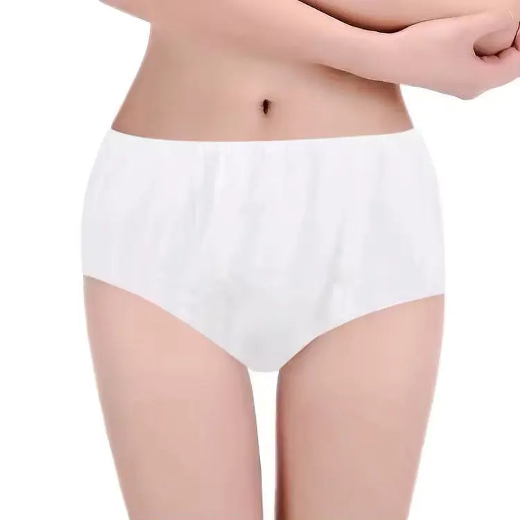 OEM Disposable Women Panties | 50pcs Bulk Spa Underwear Little Cotton